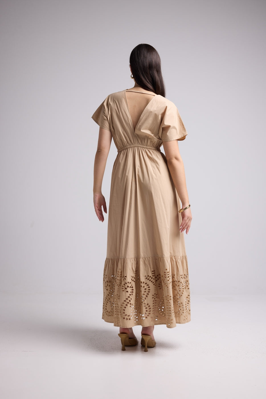 Robe Longue - Tina - Beige