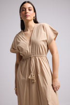 Robe Longue - Tina - Beige
