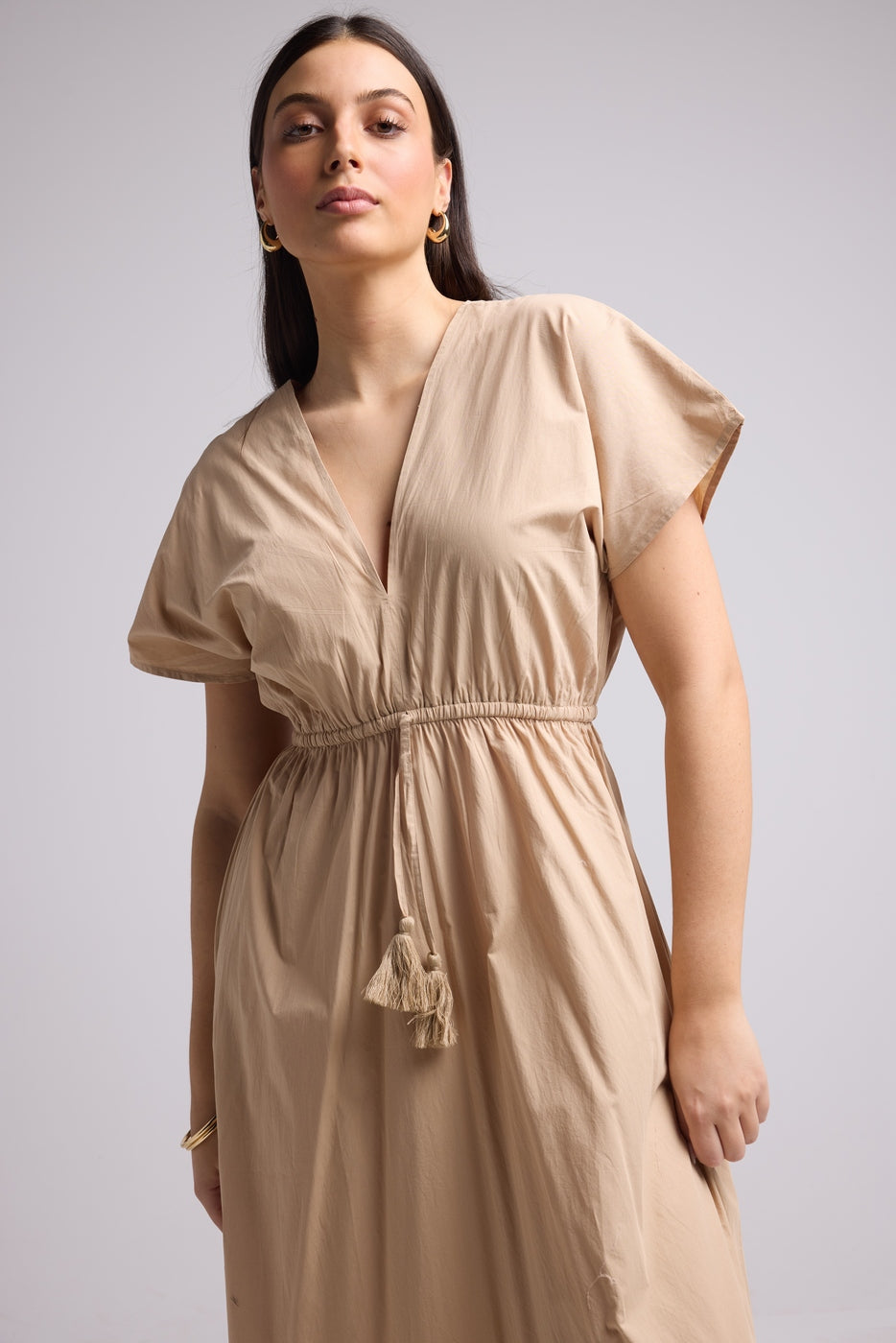 Robe Longue - Tina - Beige