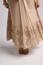 Robe Longue - Tina - Beige
