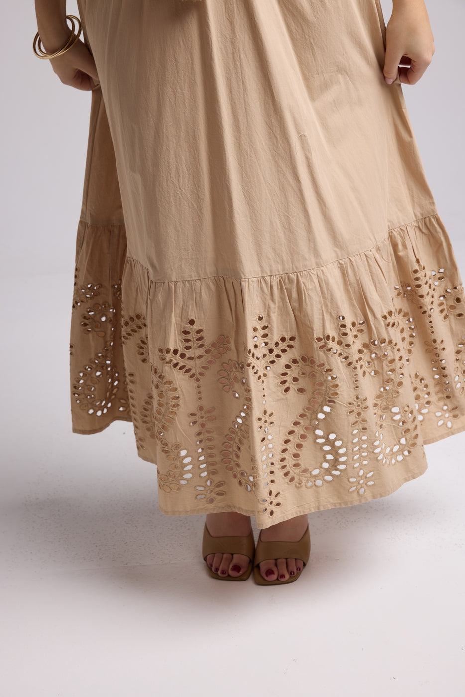 Robe Longue - Tina - Beige