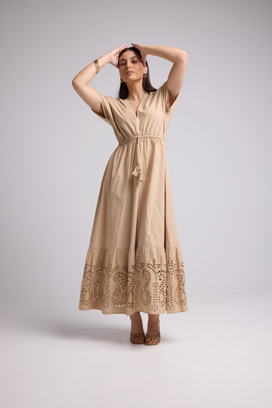 Robe Longue - Tina - Beige