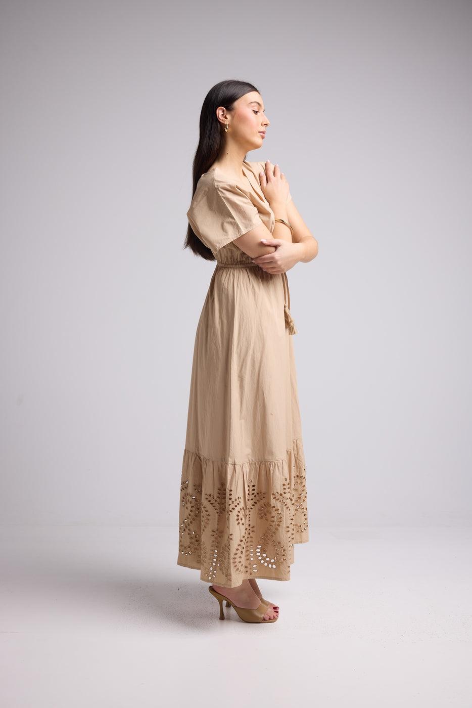 Robe Longue - Tina - Beige
