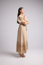 Robe Longue - Tina - Beige