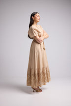 Robe Longue - Tina - Beige