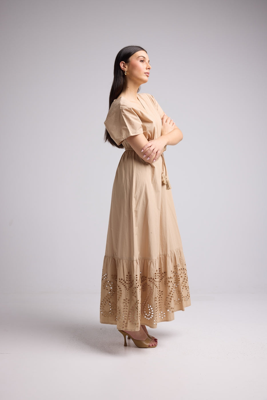 Robe Longue - Tina - Beige