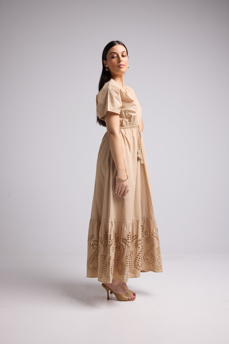 Robe Longue - Tina - Beige