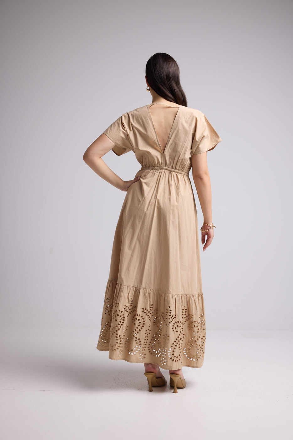 Robe Longue - Tina - Beige