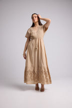 Robe Longue - Tina - Beige