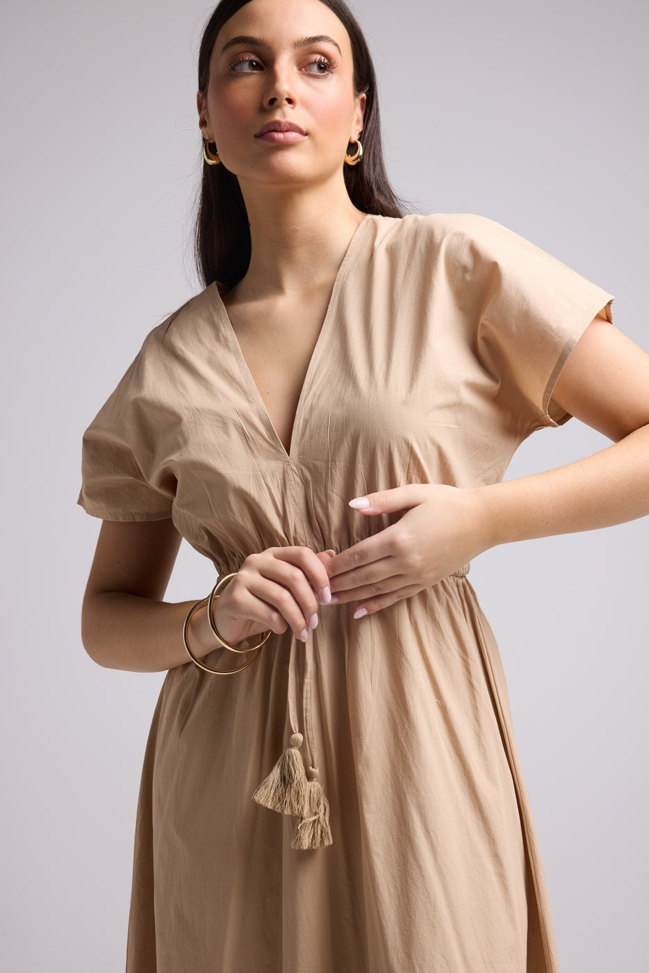 Robe Longue - Tina - Beige
