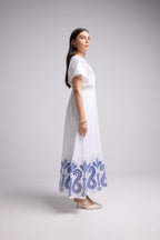 Robe Longue - Tina - Blanc