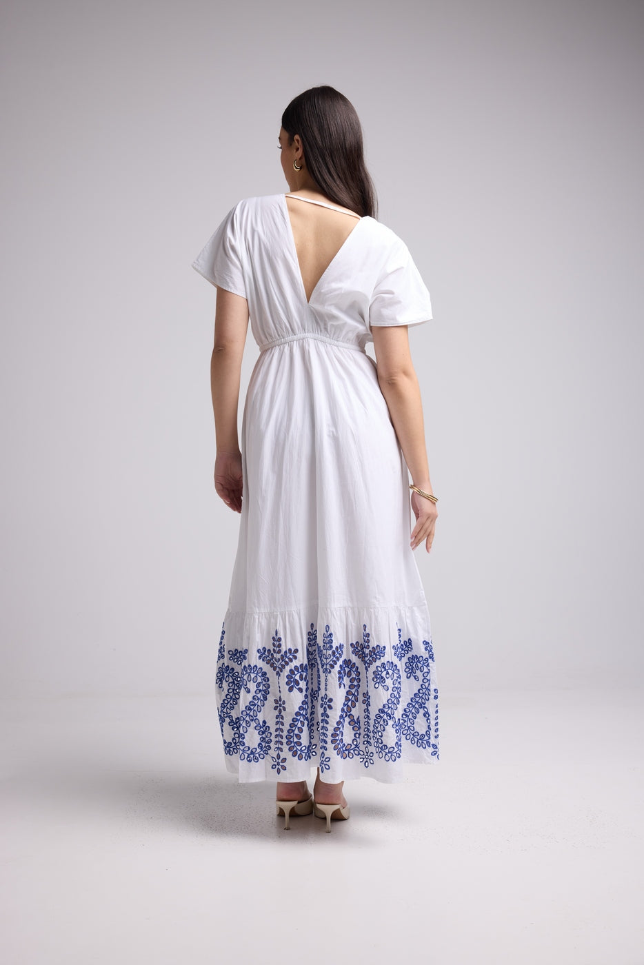 Robe Longue - Tina - Blanc