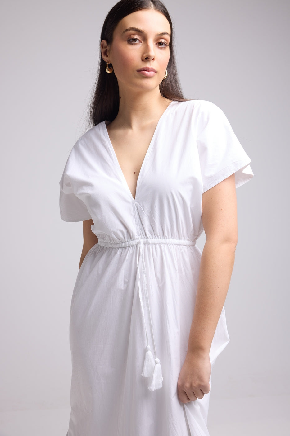 Robe Longue - Tina - Blanc