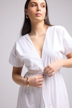 Robe Longue - Tina - Blanc