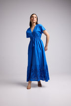 Robe Longue - Tina - Bleu