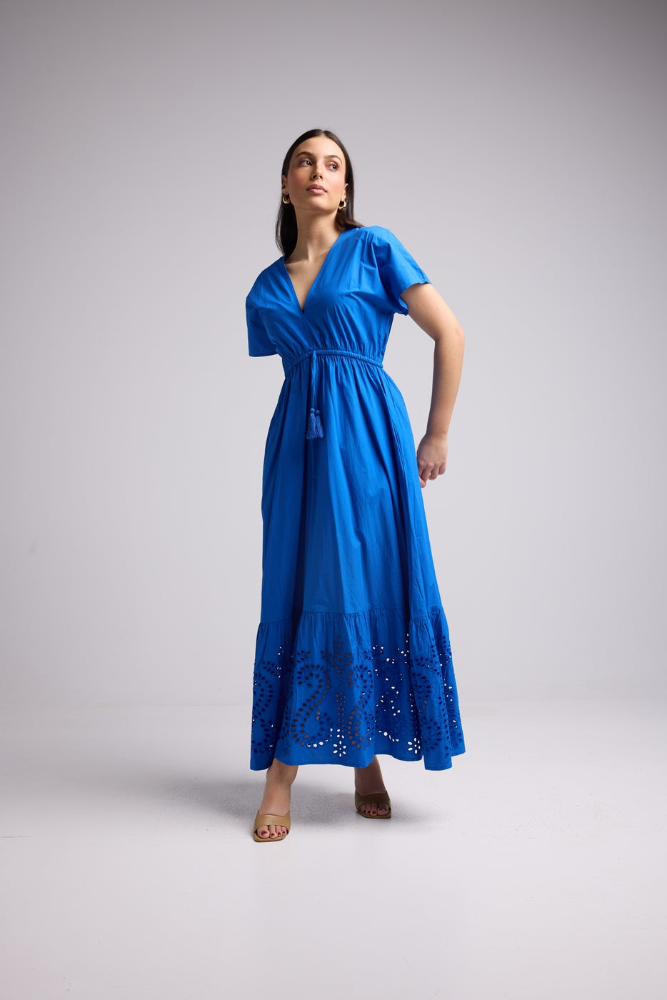 Robe Longue - Tina - Bleu