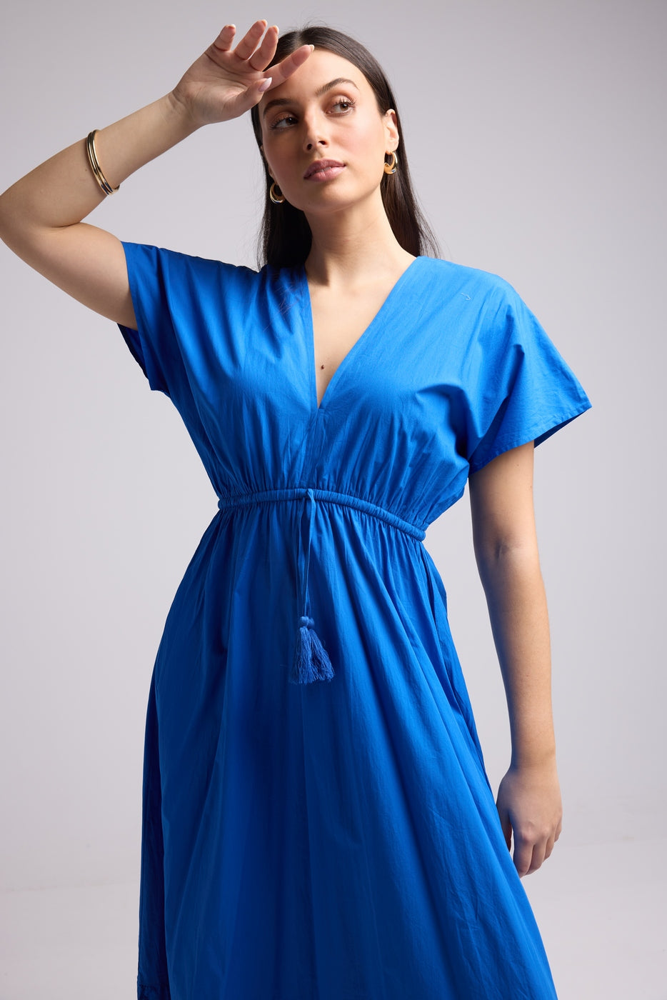 Robe Longue - Tina - Bleu