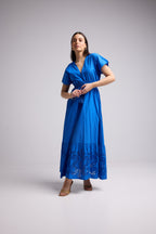 Robe Longue - Tina - Bleu