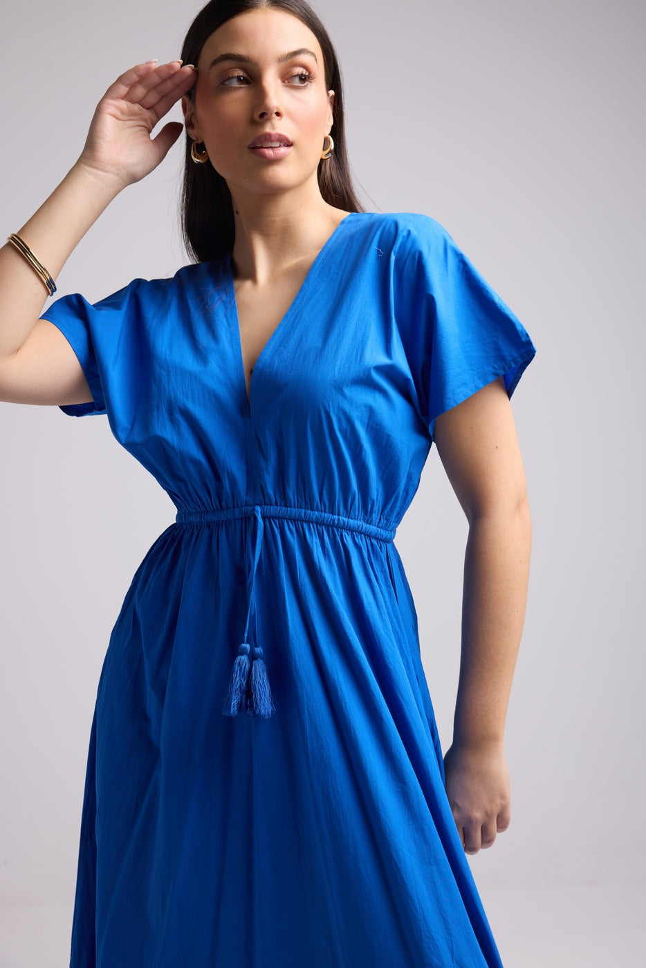 Robe Longue - Tina - Bleu