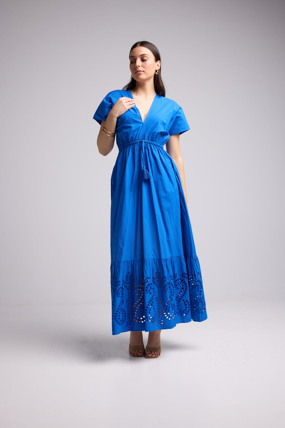 Robe Longue - Tina - Bleu