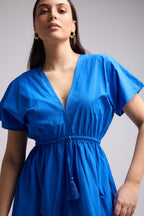 Robe Longue - Tina - Bleu