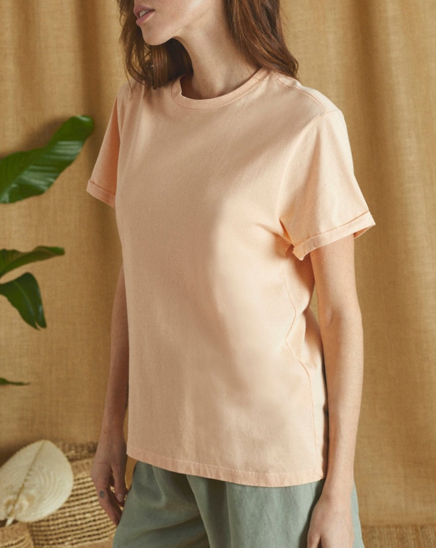 T-Shirt Tina - Peach Parfait