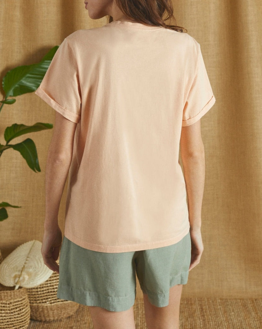 T-Shirt Tina - Peach Parfait