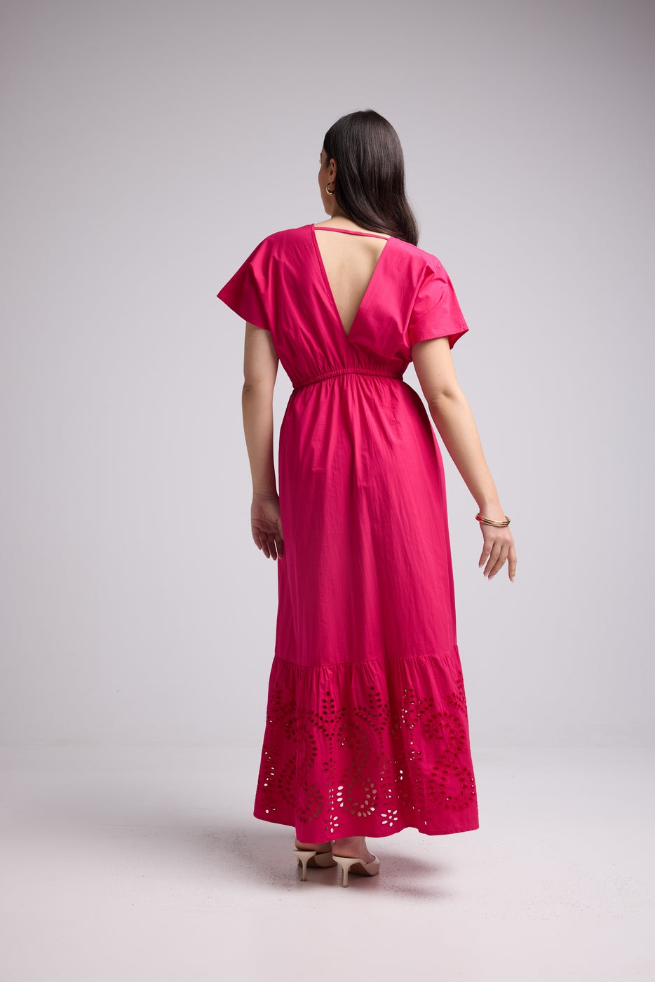 Vestido Largo - Tina - Rosa