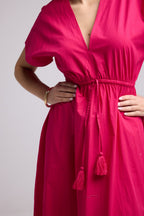 Vestido Largo - Tina - Rosa