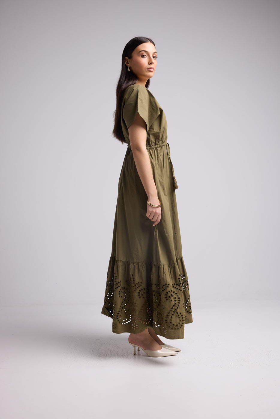 Robe Longue - Tina - Kaki