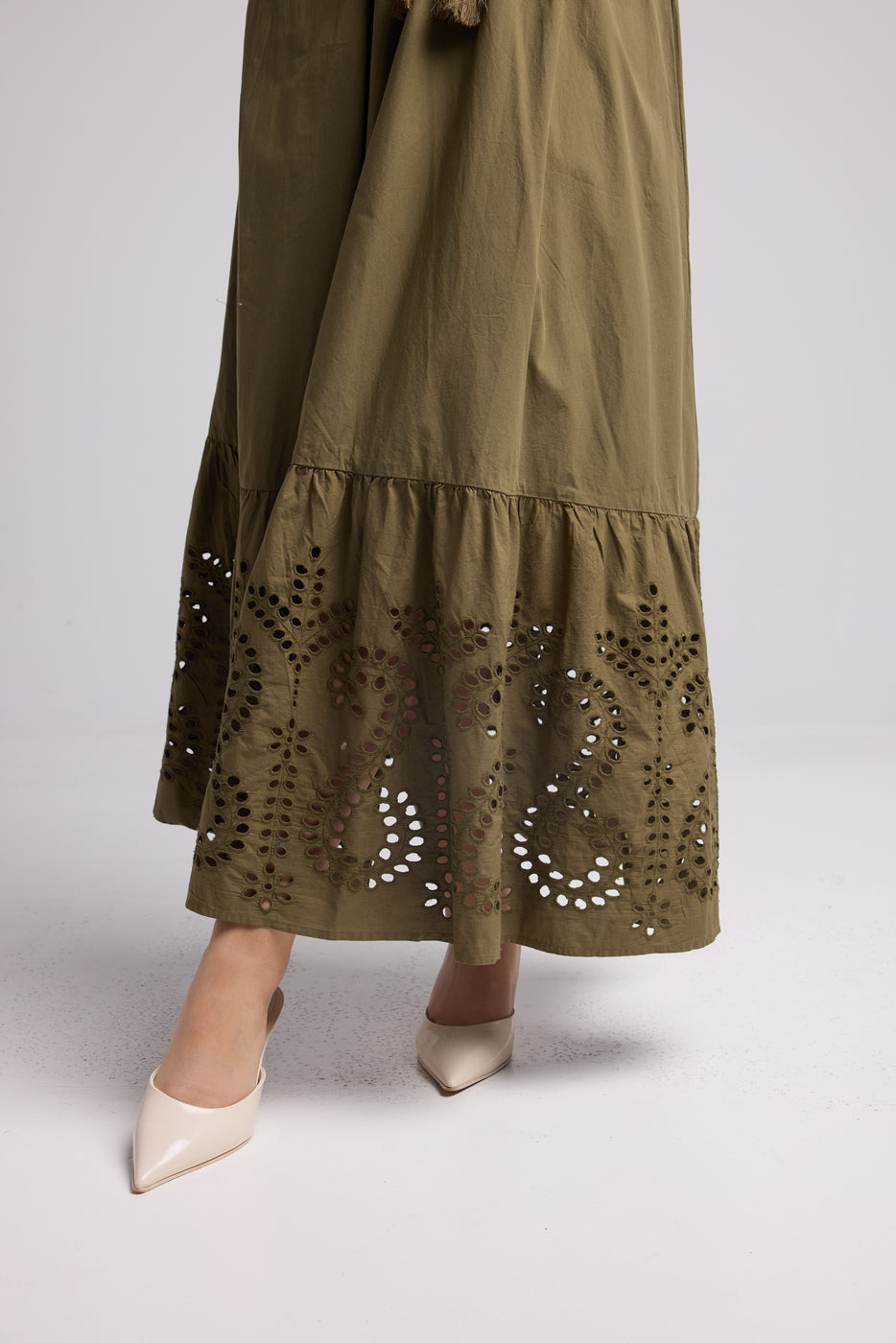 Robe Longue - Tina - Kaki