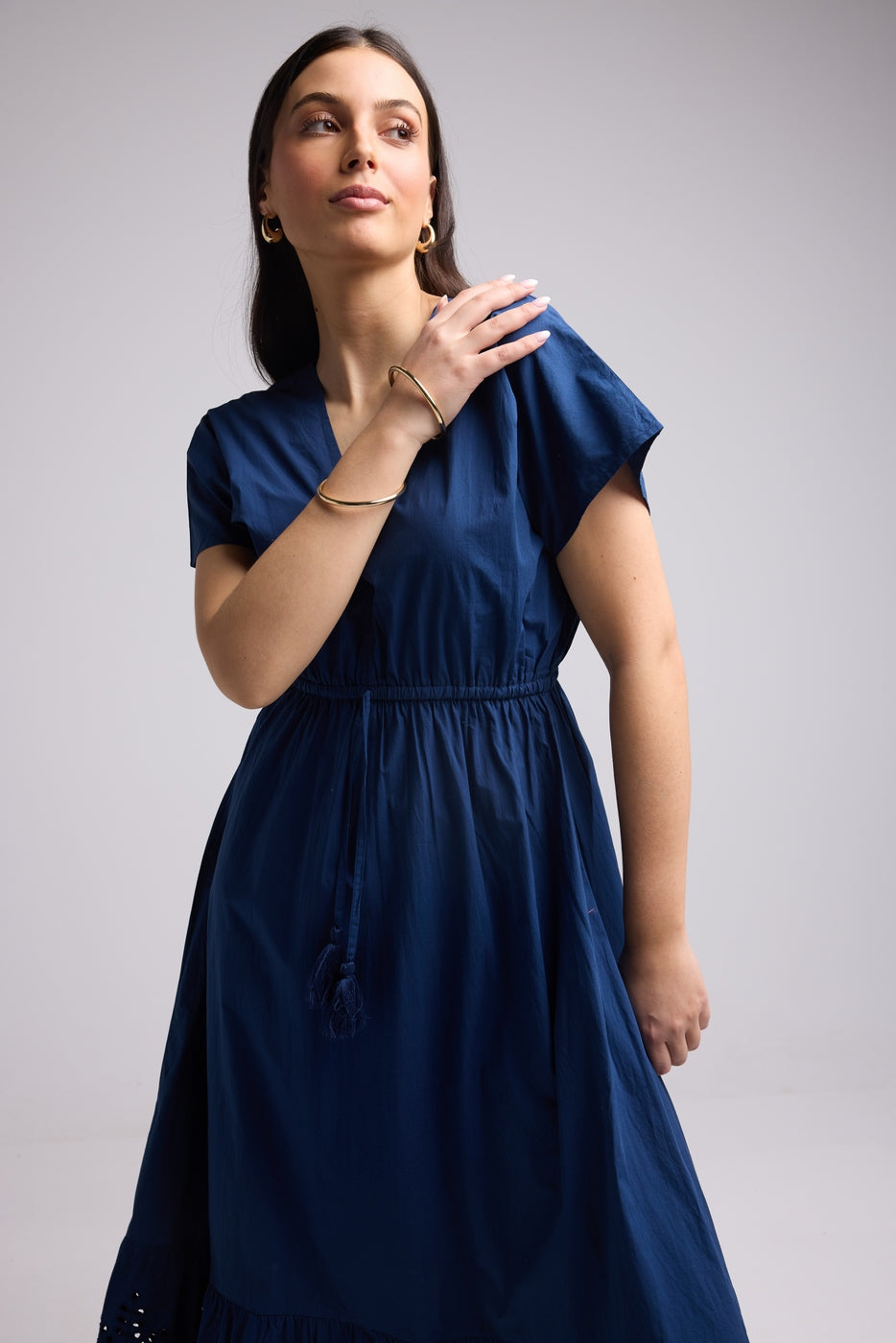 Robe Longue - Tina - Marine