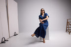 Robe Longue - Tina - Marine