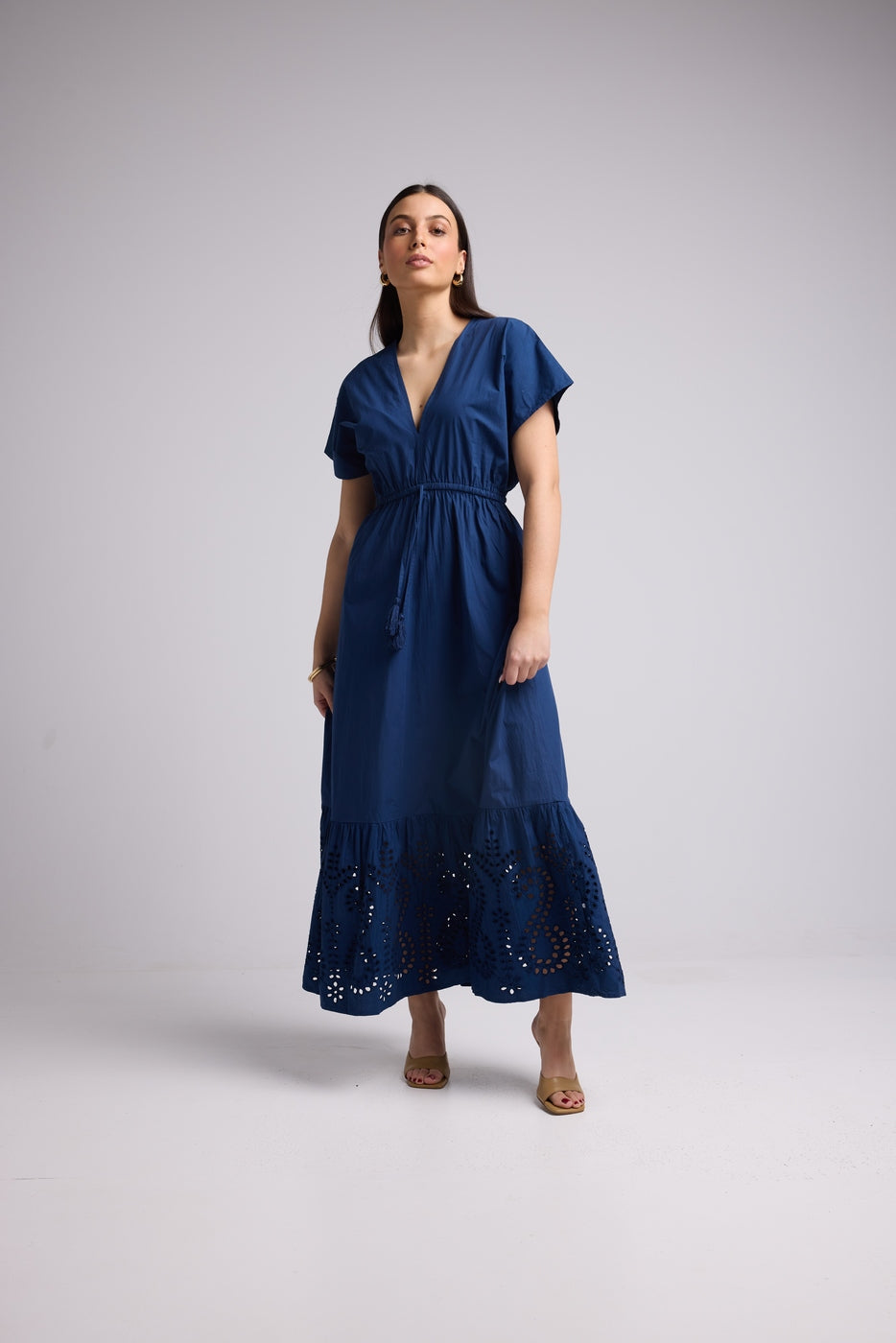 Robe Longue - Tina - Marine