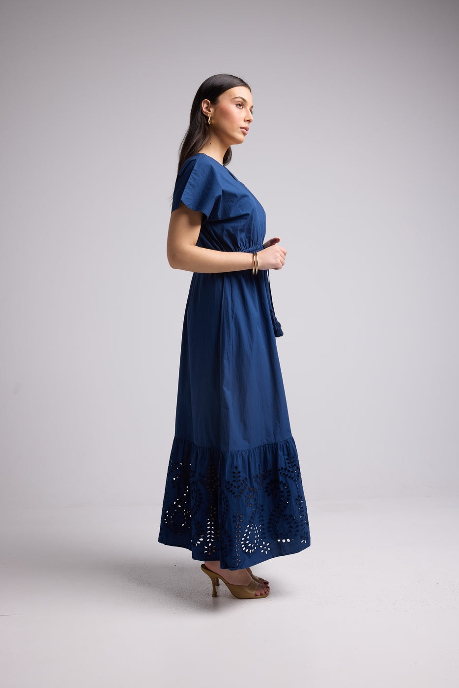 Robe Longue - Tina - Marine