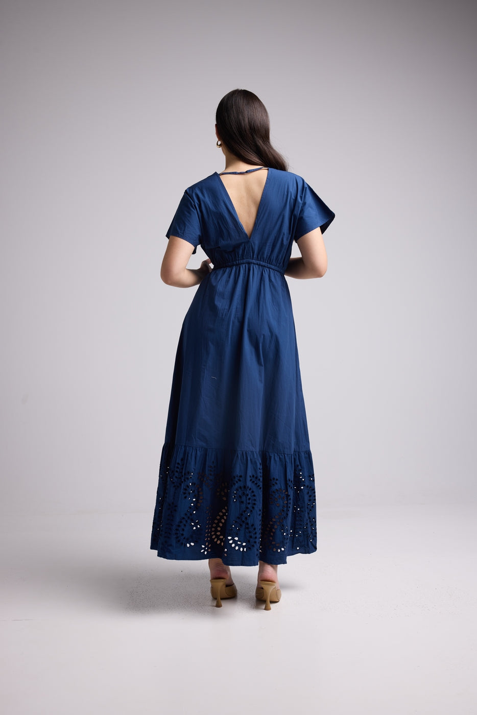 Robe Longue - Tina - Marine