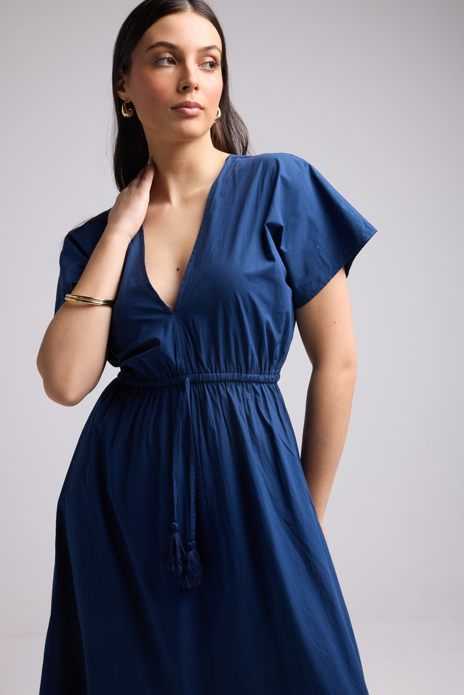 Robe Longue - Tina - Marine