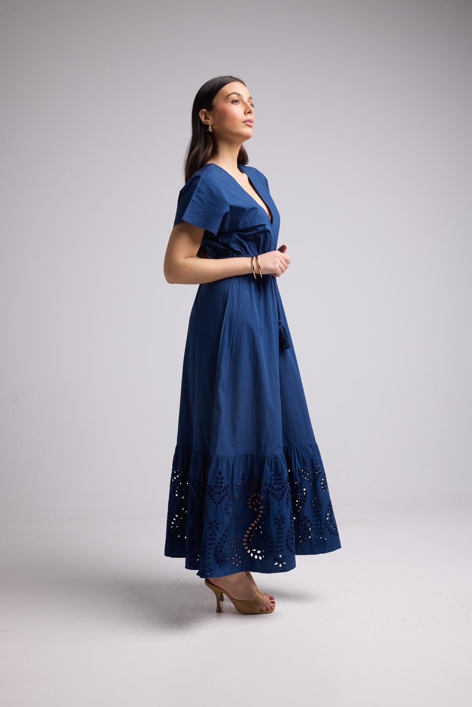 Robe Longue - Tina - Marine