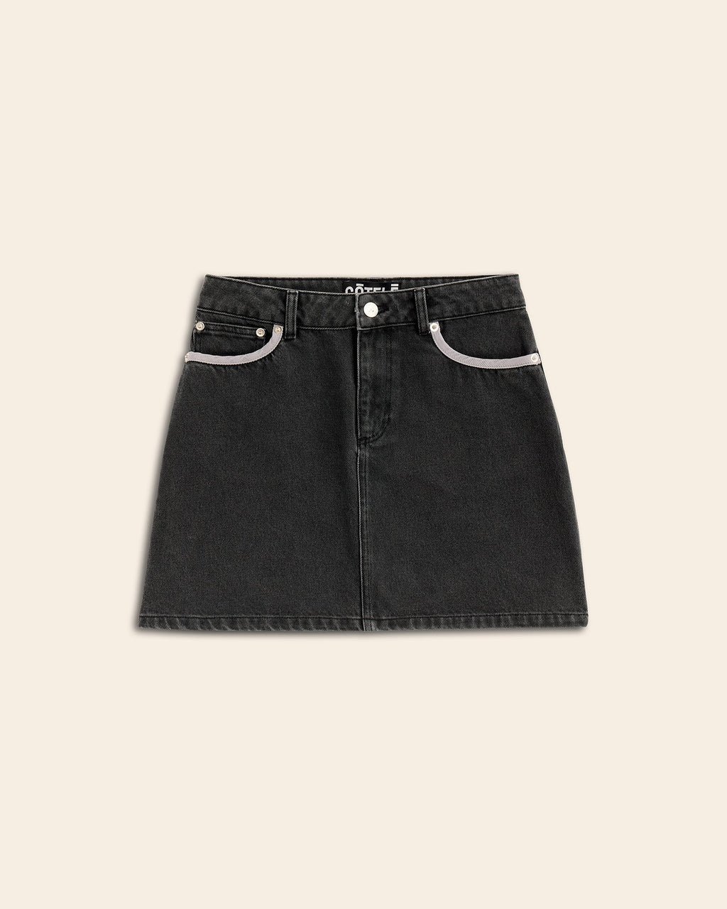 Mel Anthracite Skirt