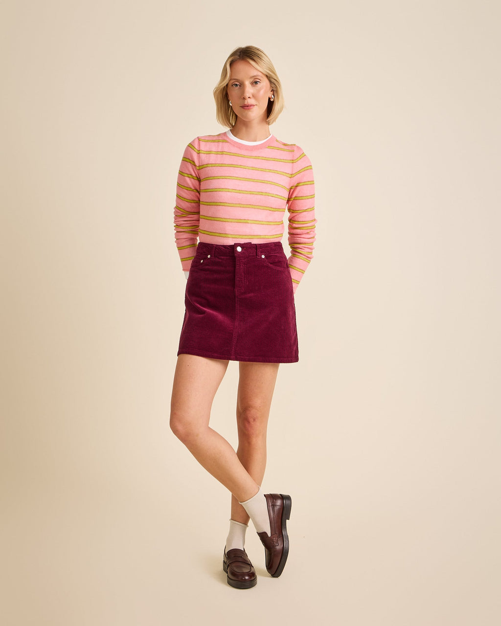 Falda Tiny Ciruela