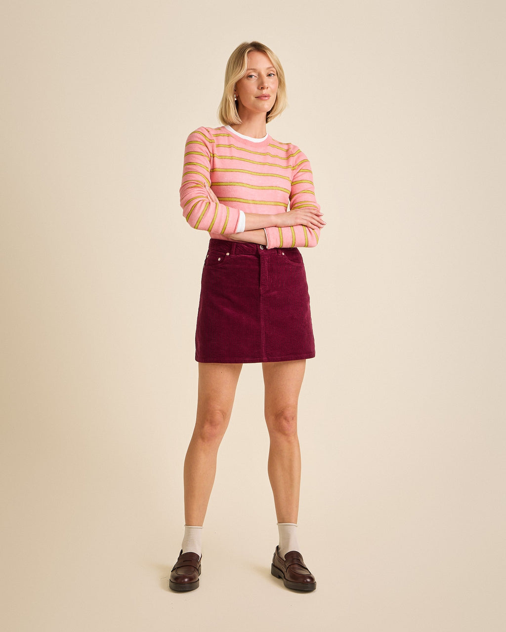 Falda Tiny Ciruela
