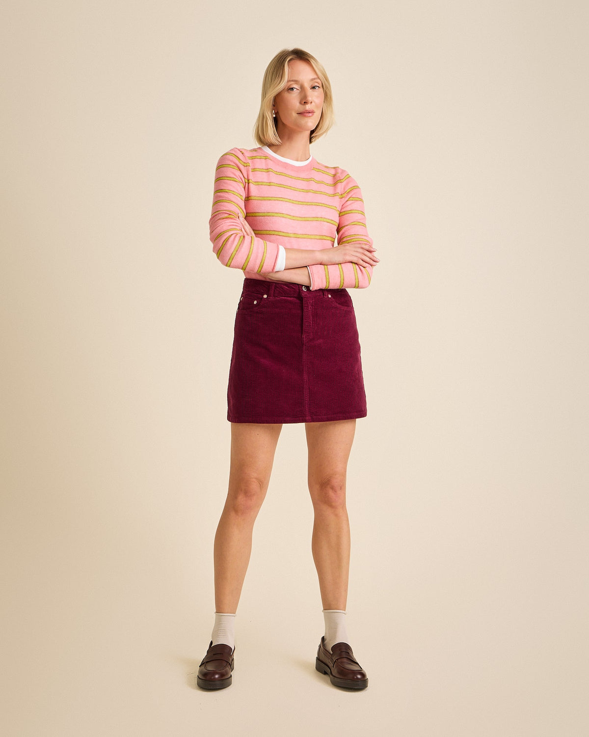 Falda Tiny Ciruela
