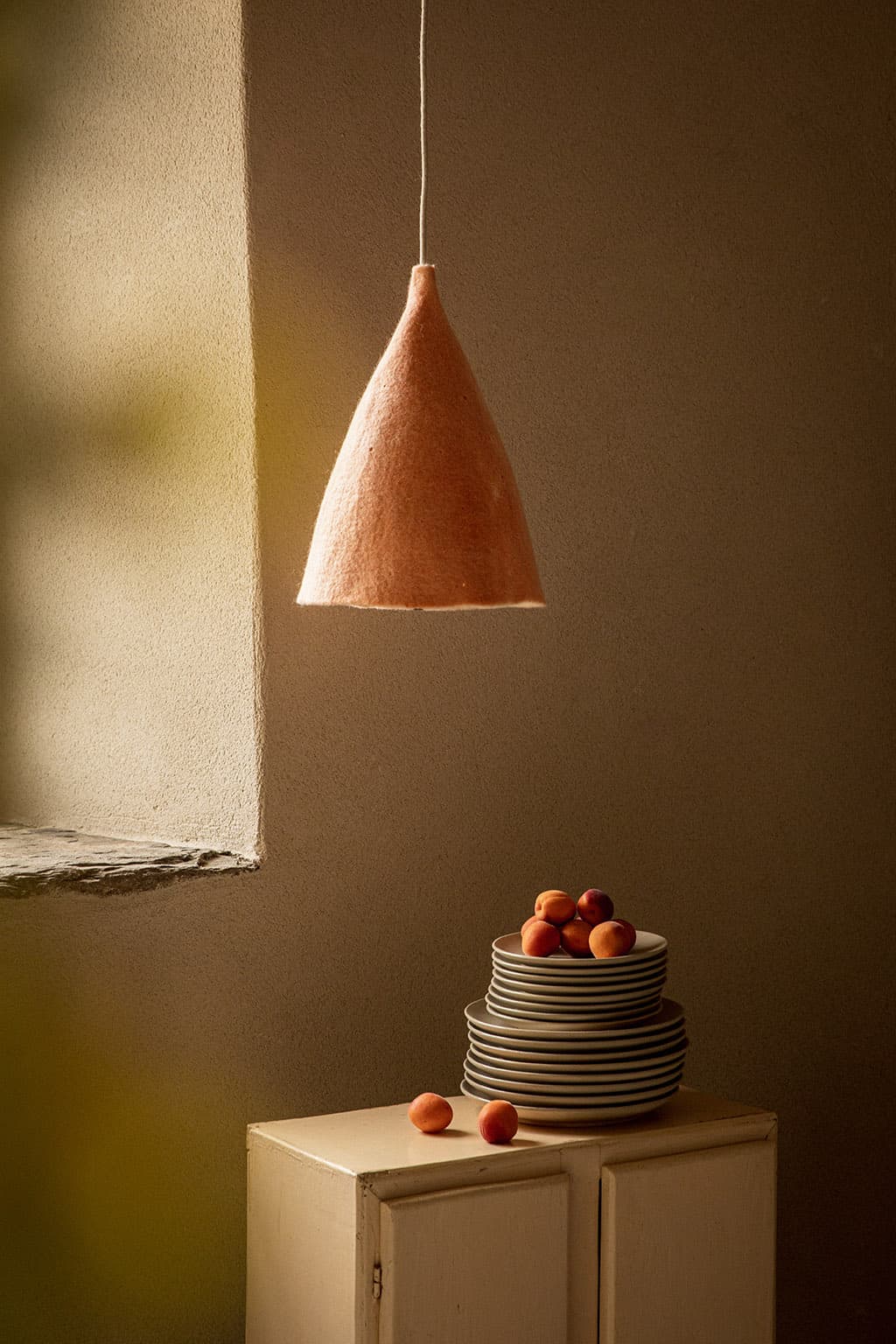 Lampskärm Tipi - Blush - Natur