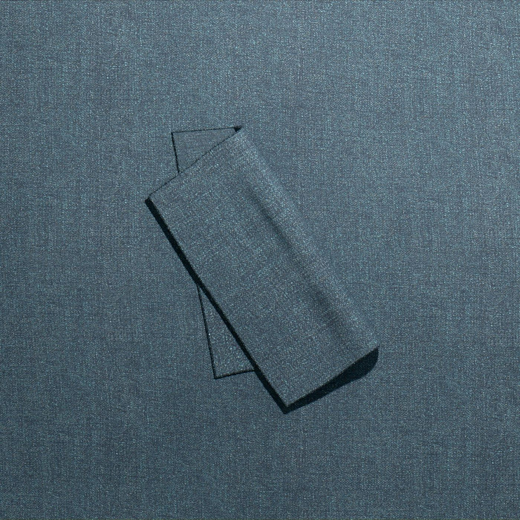 Nicolo – Sessel – Räuchereiche – Chenille-Samt Cobalt