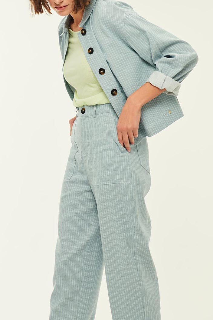 Tivar Trousers - Marty Stripe