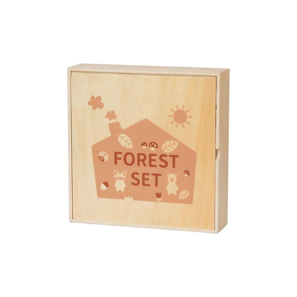 Montessori Wooden Figurine Set – The Forest
