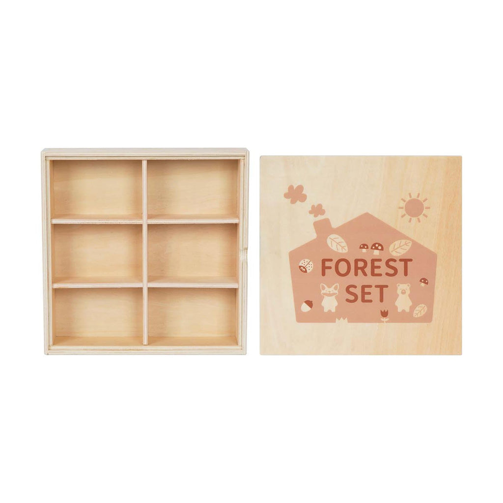 Montessori Wooden Figurine Set – The Forest