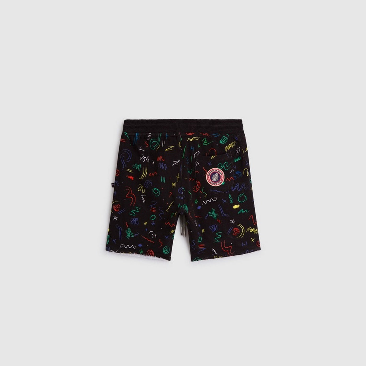 Short Tkid Cutoff Print - Noir