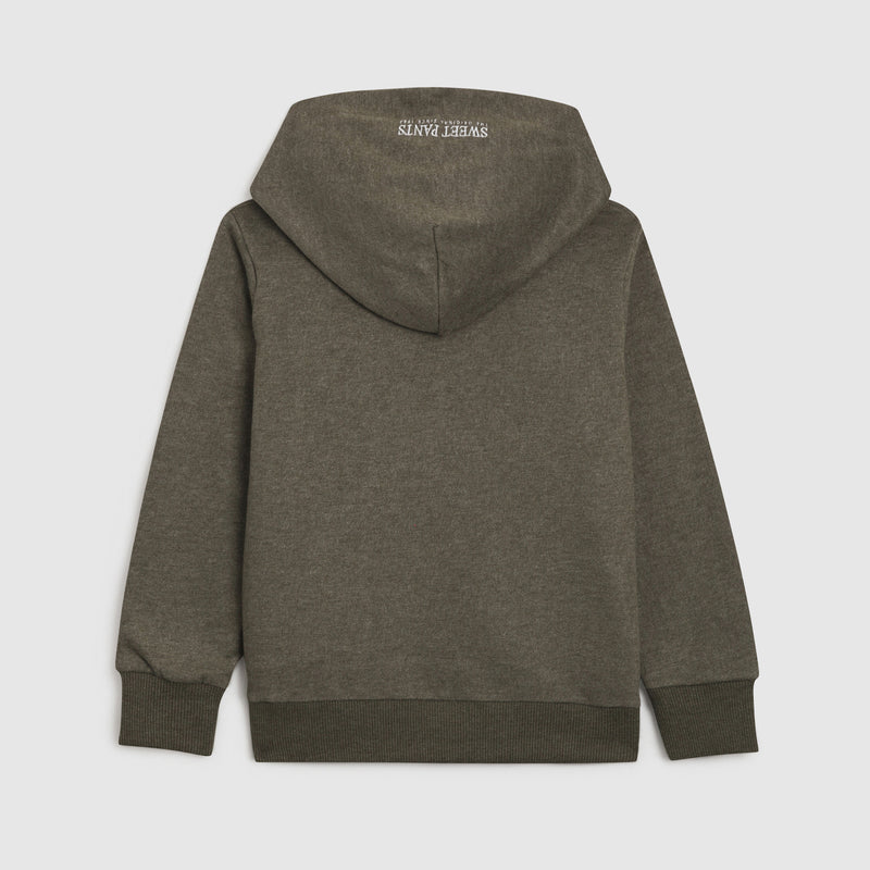 Sweat Capuche - Army Marl - Enfant