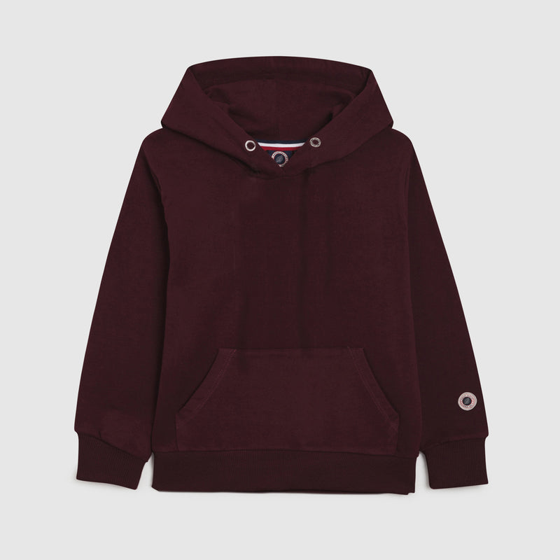 Sweat Capuche - Bordeaux - Enfant